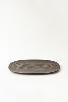 富井贵志27拭漆栗皿