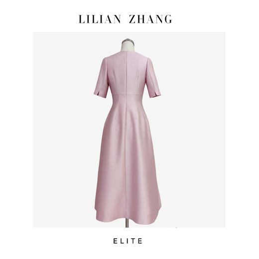 E-定制—“古典浪漫”——遇见倾心——Lady挚爱法式复古连衣裙  2401101 商品图2