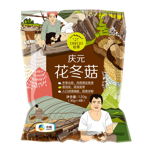 中粮初萃三款山珍礼盒360g 商品图4