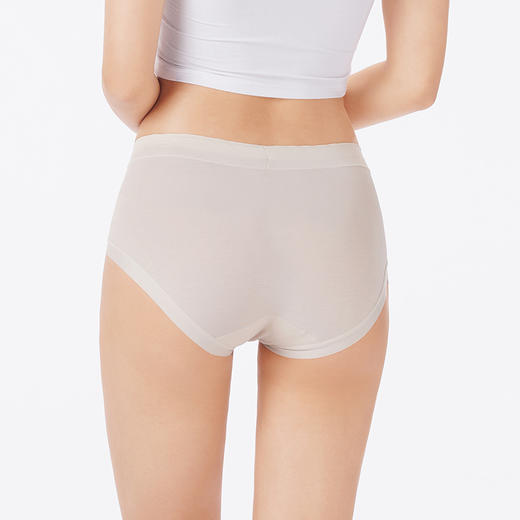 都市丽人内裤舒肤棉平角裤100支棉女士内裤LKT4B2 商品图3