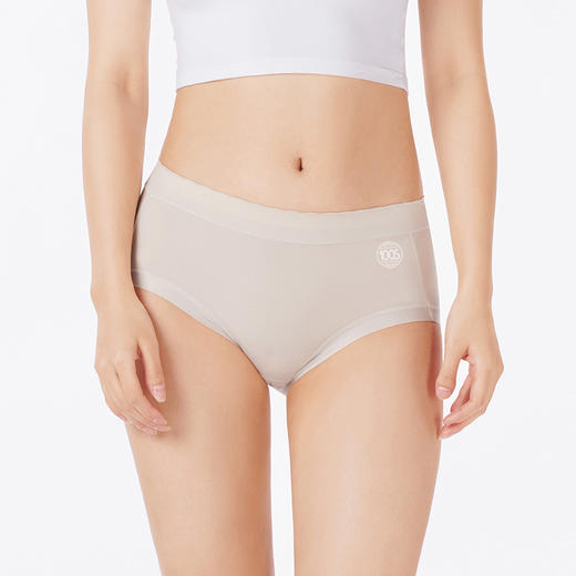 都市丽人内裤舒肤棉平角裤100支棉女士内裤LKT4B2 商品图1