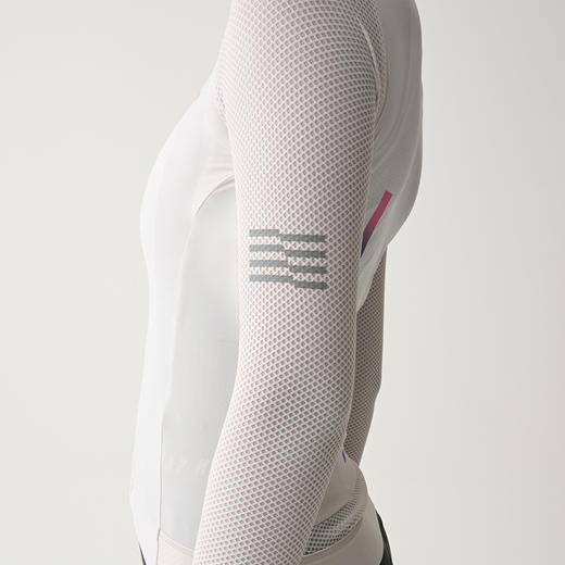 MAAP 女士 Blurred Evade Pro Base LS Jersey 南极白 长袖骑行服 商品图4