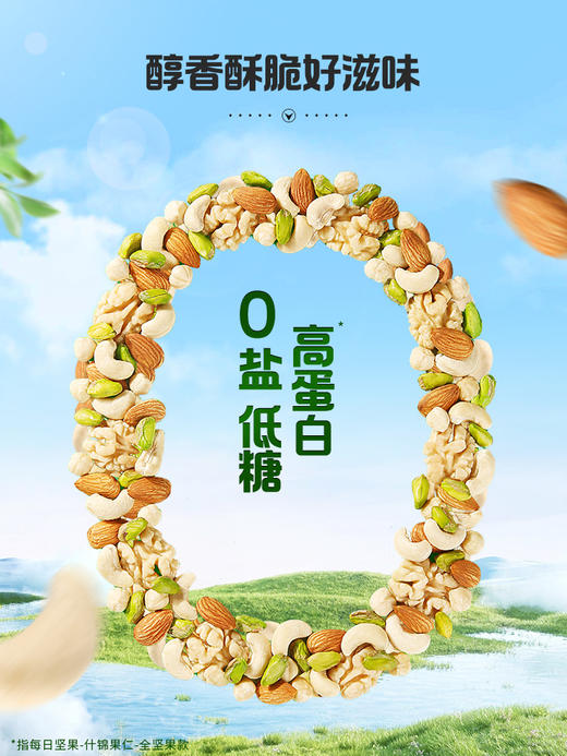【全球八大优质产区】混合坚果蜜饯水果干25g/包 内含：开心果 巴旦木 榛子 腰果  核桃 葡萄干 蔓越莓干 蓝莓干 百草味 每日坚果 新老包装随机发货 商品图1
