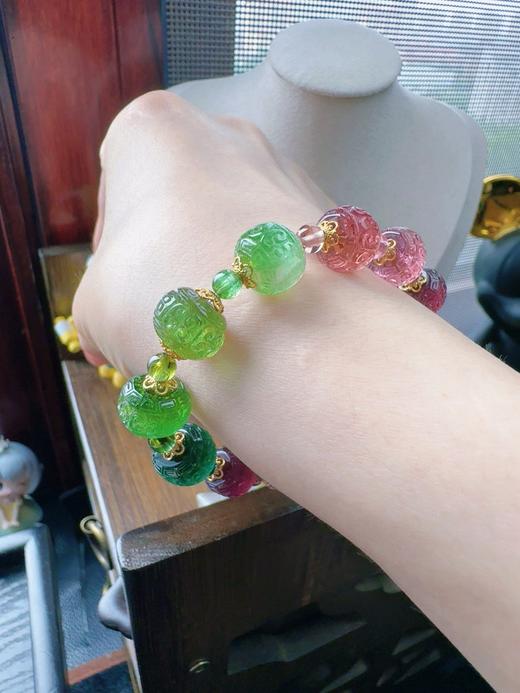 23.72g 雕刻碧玺手链 商品图8