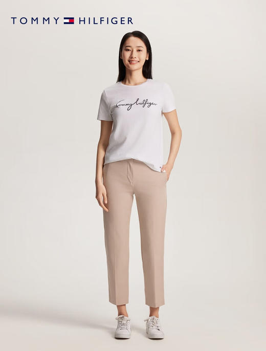 TOMMY 休闲裤女  WW42548-AEG 卡其色. 商品图1