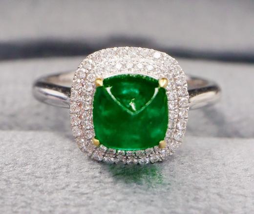 1.85ct 祖母绿戒指 商品图3
