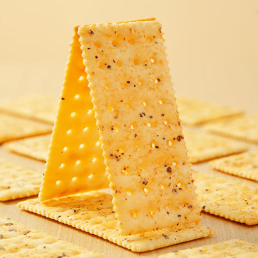 【自营】满格华夫黑松露火腿苏打饼干300g*2盒 商品图5