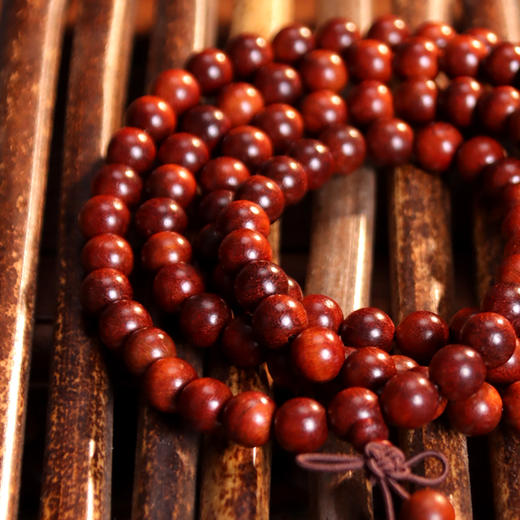 【上新活动：买男款+女款 送 香丸挂坠套装】九典堂小叶紫檀手串 商品图6