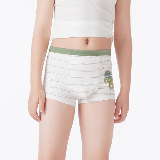 都市丽人眯雅佳童裤舒肤棉平角裤纯棉平角男童内裤JKTB10 商品图1