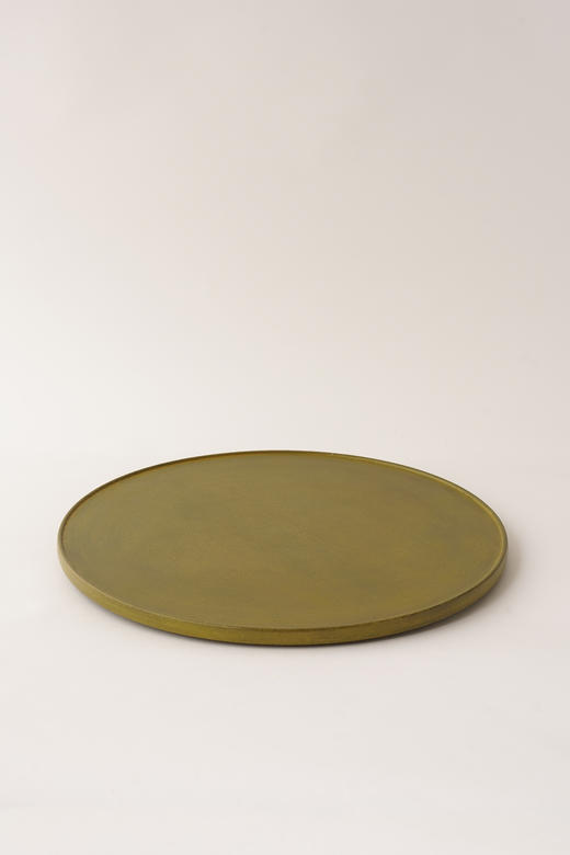 富井贵志24｜25黄漆丸盆 商品图5