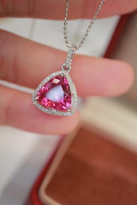 3.32ct 卢比来吊坠