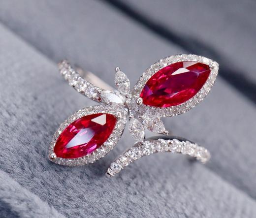 1.05ct 红宝石戒指 商品图0