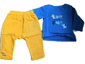 英氏 套装 童装 男女宝宝纯棉 YRABJ30344A01