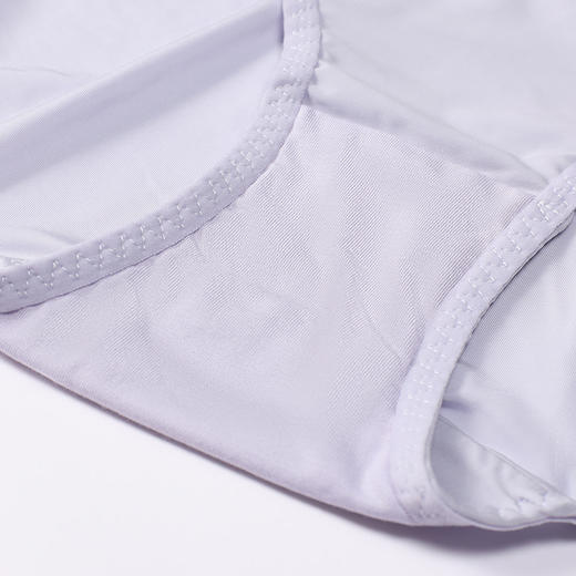 都市丽人内裤宽版包覆平角裤蕾丝+泳布女士内裤YPT2S1 商品图9