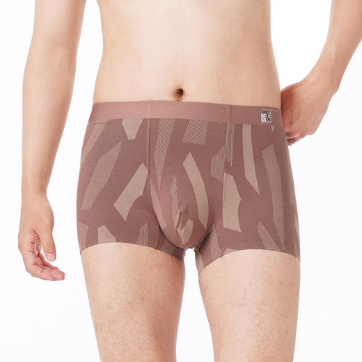 都市丽人都市锋尚内裤潮流时尚平角裤60S木莱尔男士内裤FKTHC2 商品图1