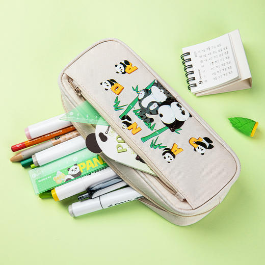 齐心笔袋WHAS0028猫猫熊(吾皇猫） 商品图1