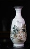 粉彩湖山胜景薄胎瓶 商品缩略图0