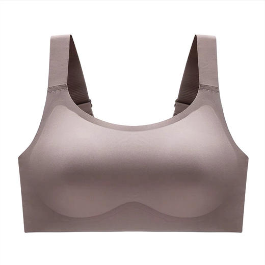 C-F杯 大码无痕内衣女大胸显小舒适无钢圈文胸收副乳防下垂胸罩 商品图8