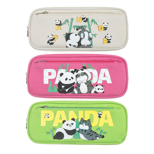 齐心笔袋WHAS0028猫猫熊(吾皇猫） 商品图0