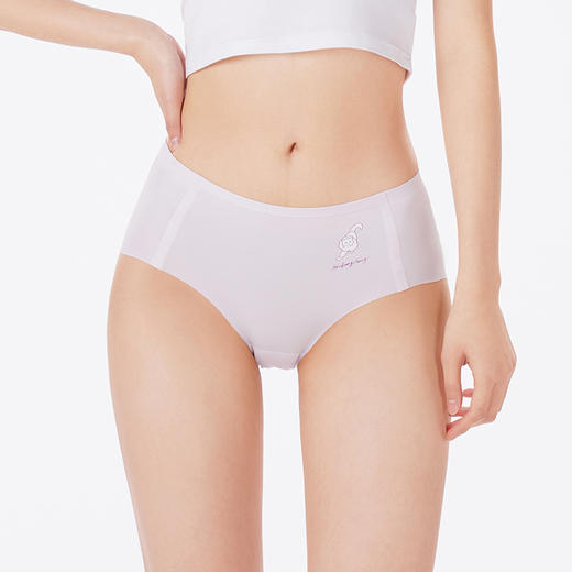 都市丽人内裤零感无痕平角裤锦氨女士内裤LKT5J9 商品图1