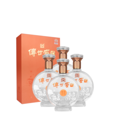 【酒厂直营】52度传世窖池酒幸福记忆500ml*4   泸州老窖官方旗舰店