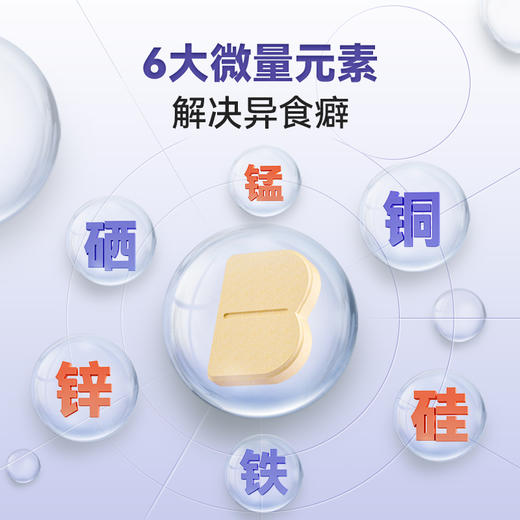 【U+系列】MAG每日维B 狗狗改善异食癖防吃草犬用天然维生素B 养护皮毛150片 商品图3