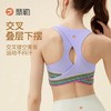 Fieder/翡勒春夏运动风行背心交叉镂空美背瑜伽修身健身撞色织带 商品缩略图3