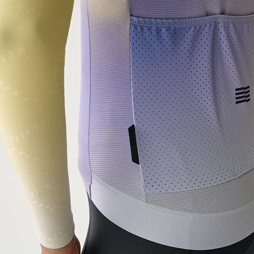 MAAP 女士 Blurred Out Pro Hex LS Jersey 霞韵色 长袖骑行服 商品图4