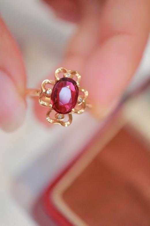 1.8ct 碧玺戒指 商品图2