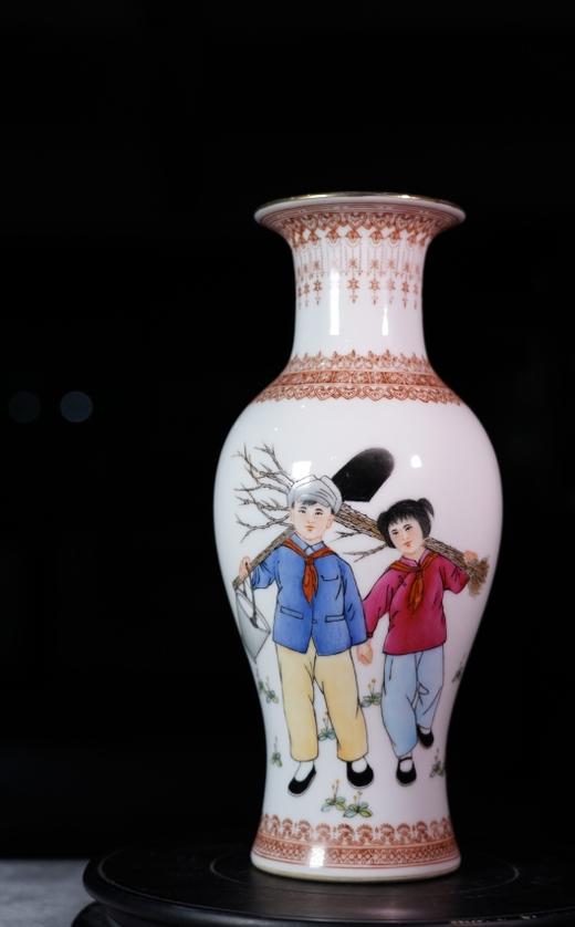 粉彩人物鱼尾 商品图0