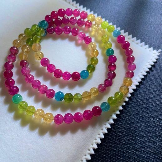 35.9g 6.2mm 碧玺手链 商品图4