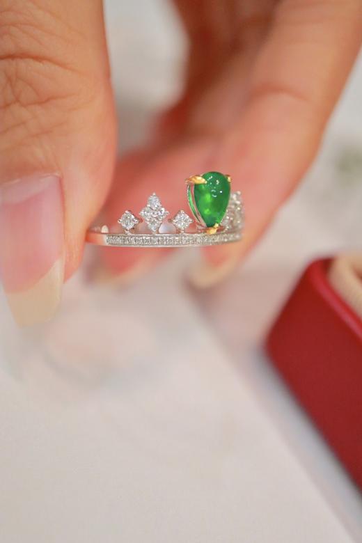 0.5ct 祖母绿戒指 商品图2