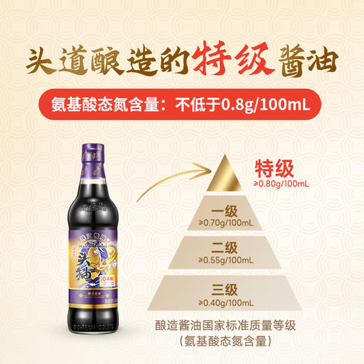 珠江桥牌 零添加头抽500ml×2瓶 商品图1