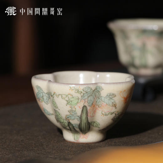 问鼎哥窑凌霜杯（丝瓜） 商品图2