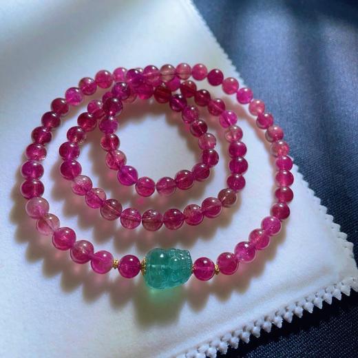 41g 7mm 碧玺手链 商品图4