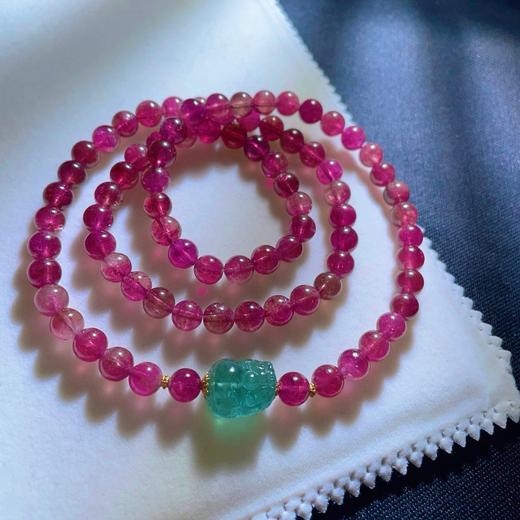 41g 7mm 碧玺手链 商品图2