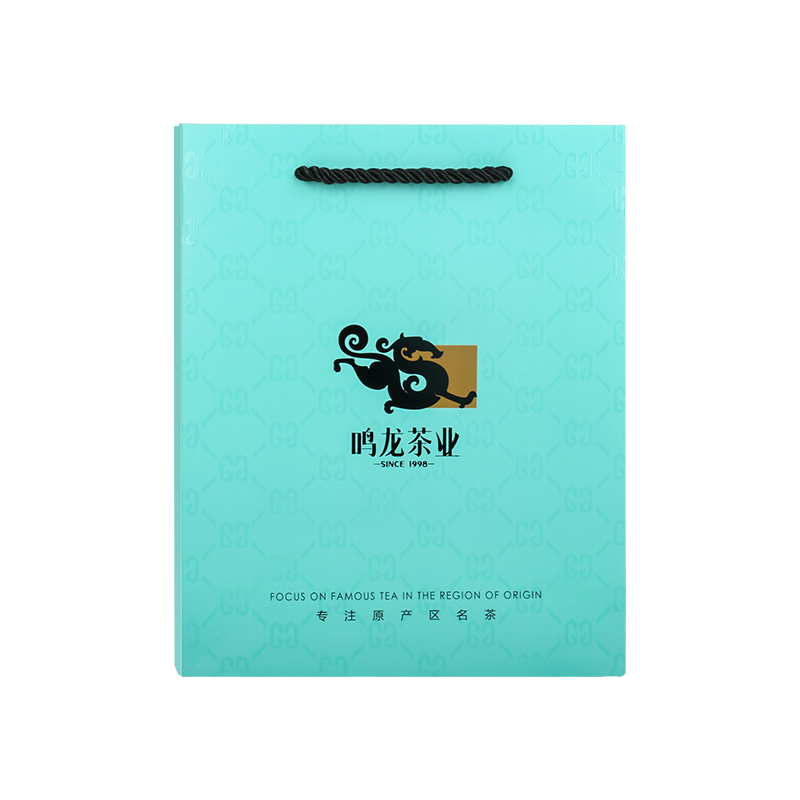 鸣龙蓝色大号手提袋【赠品勿拍，单拍不发货】