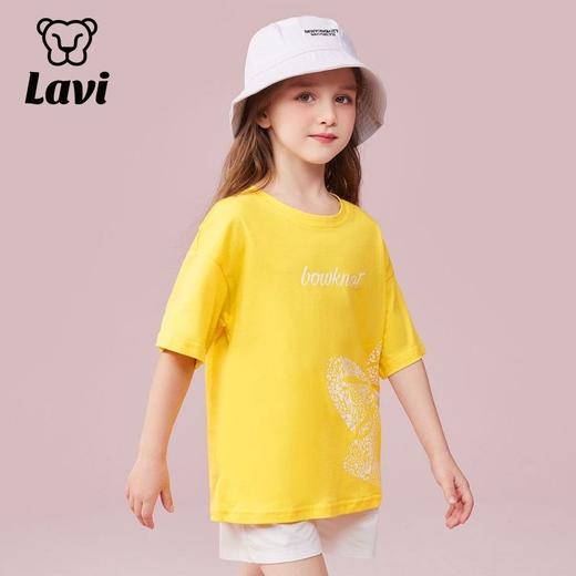 【清仓捡漏】【120-160】【LAVI】女童短袖T恤纯棉大童t恤女童 商品图7