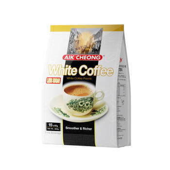 益昌老街（AIK CHEONG OLD TOWN）3合1(减少糖)速溶白咖啡粉 冲调饮品 马来西亚进口 15条600g 商品图0