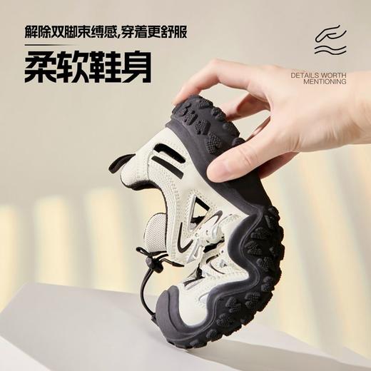 ZHR则则运动凉鞋女镂空丑萌鞋2024夏季新款防滑户外徒步登山鞋女 商品图5