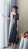 亚麻丝天丝南韩丝极薄三宅褶皱显瘦连衣裙 商品缩略图5