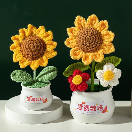 教师节礼物【向日葵花束摆件】送女老师高档贺卡卡片 儿童实用伴手礼品 商品图3