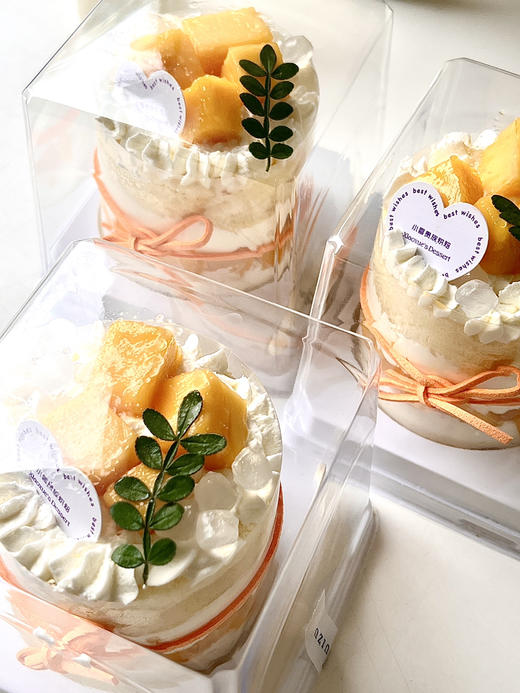 芒果鲜奶啵啵-mini小蛋糕 商品图2