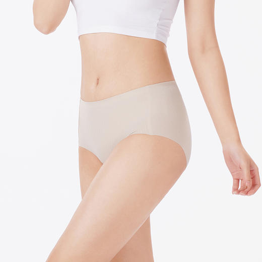 都市丽人内裤零感无痕平角裤锦氨女士内裤LKT5Q5 商品图2