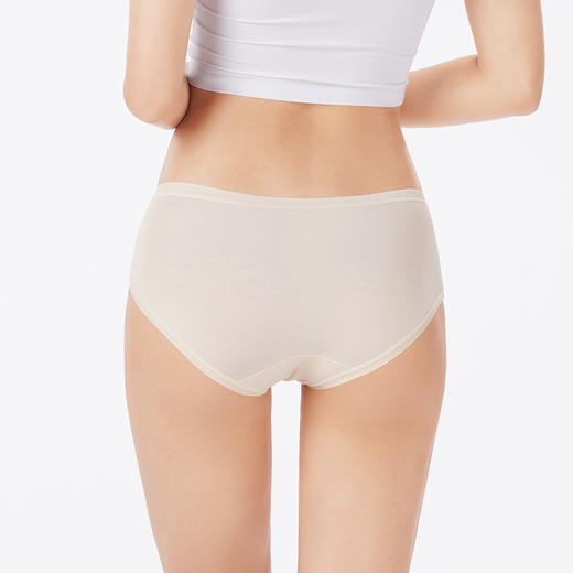 都市丽人内裤纤柔绵平角裤高支兰精莫代尔女士内裤LKT5M8 商品图5