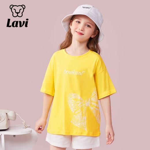【清仓捡漏】【120-160】【LAVI】女童短袖T恤纯棉大童t恤女童 商品图4