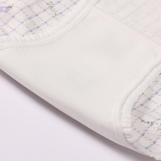 都市丽人内裤生理裤三角裤纯棉提花女士内裤LKT8A5 商品图8