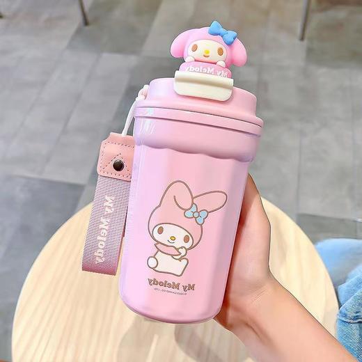 【锁住初心，暖心陪伴】三丽鸥库洛米保温杯，水杯，咖啡杯，304不锈钢材质，可爱卡通设计，保温效果好，便携易带，儿童学生必备；把温度带到每一个地方！ 商品图3