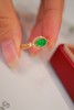 0.66ct 祖母绿戒指 商品缩略图2