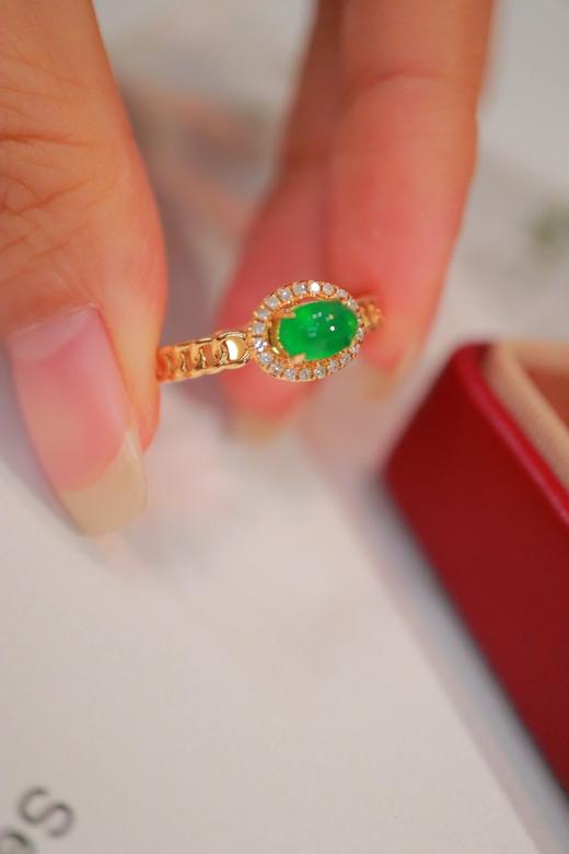 0.66ct 祖母绿戒指 商品图2